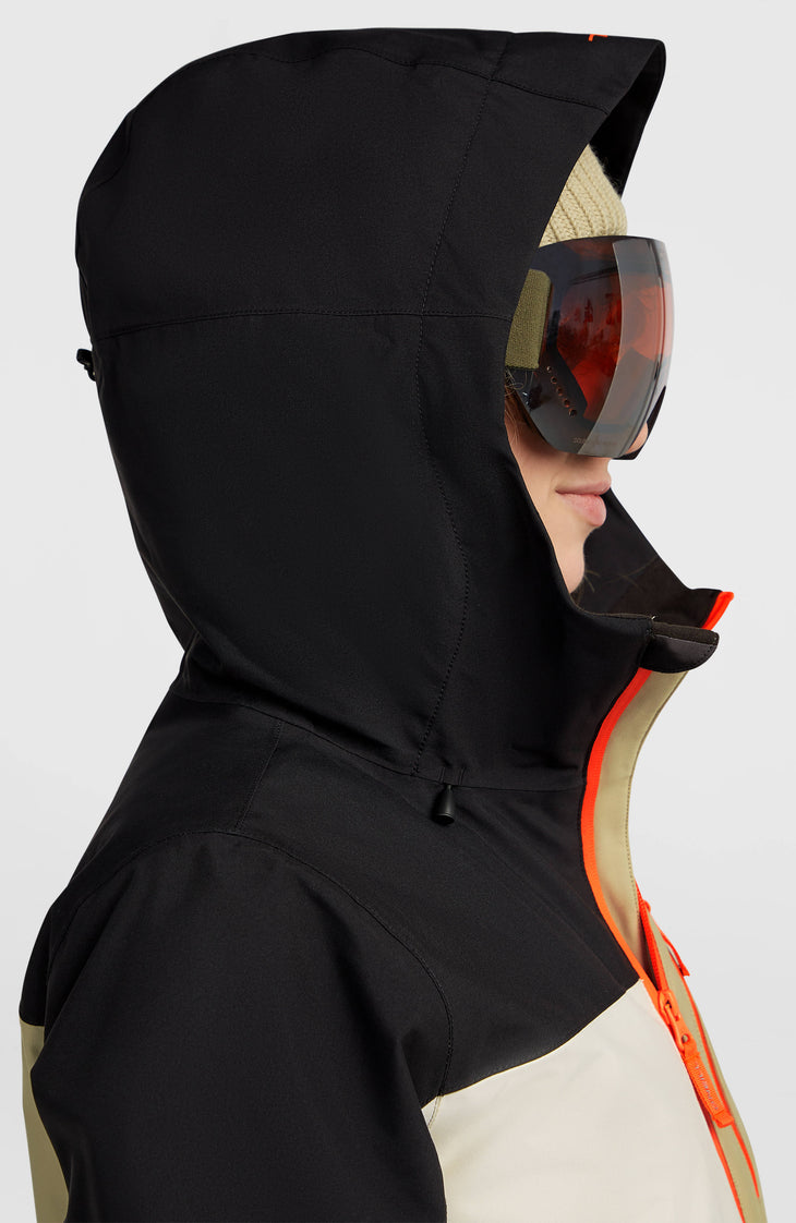 FWC'Cruz Triple Snow Jacket | Black Out Colour Block