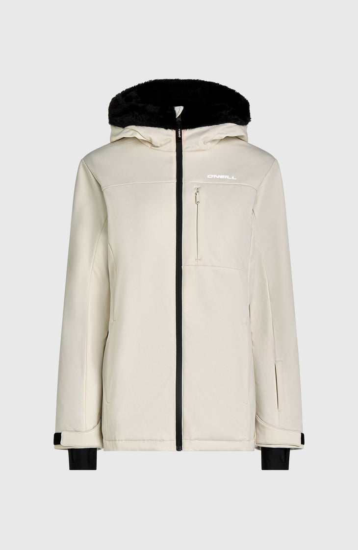 FWC'Cruz Softshell Snow Jacket | Linen White