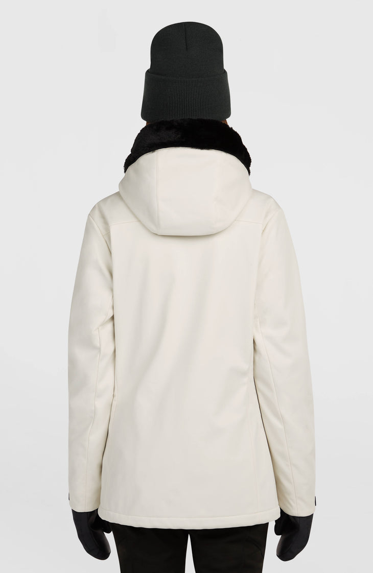 FWC'Cruz Softshell Snow Jacket | Linen White