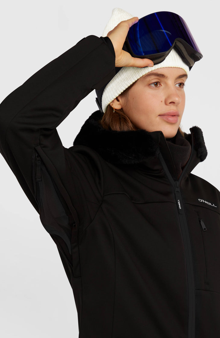 FWC'Cruz Softshell Snow Jacket | Black Out