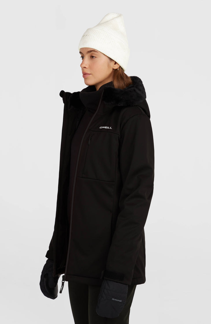 FWC'Cruz Softshell Snow Jacket | Black Out