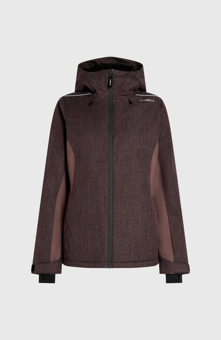 FWC'Cruz Melange Snow Jacket | Purple Gray