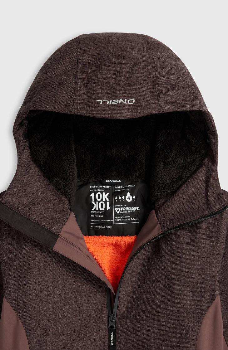 FWC'Cruz Melange Snow Jacket | Purple Gray