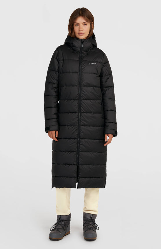 Must-Have Long Puffer Jacket | Black Out