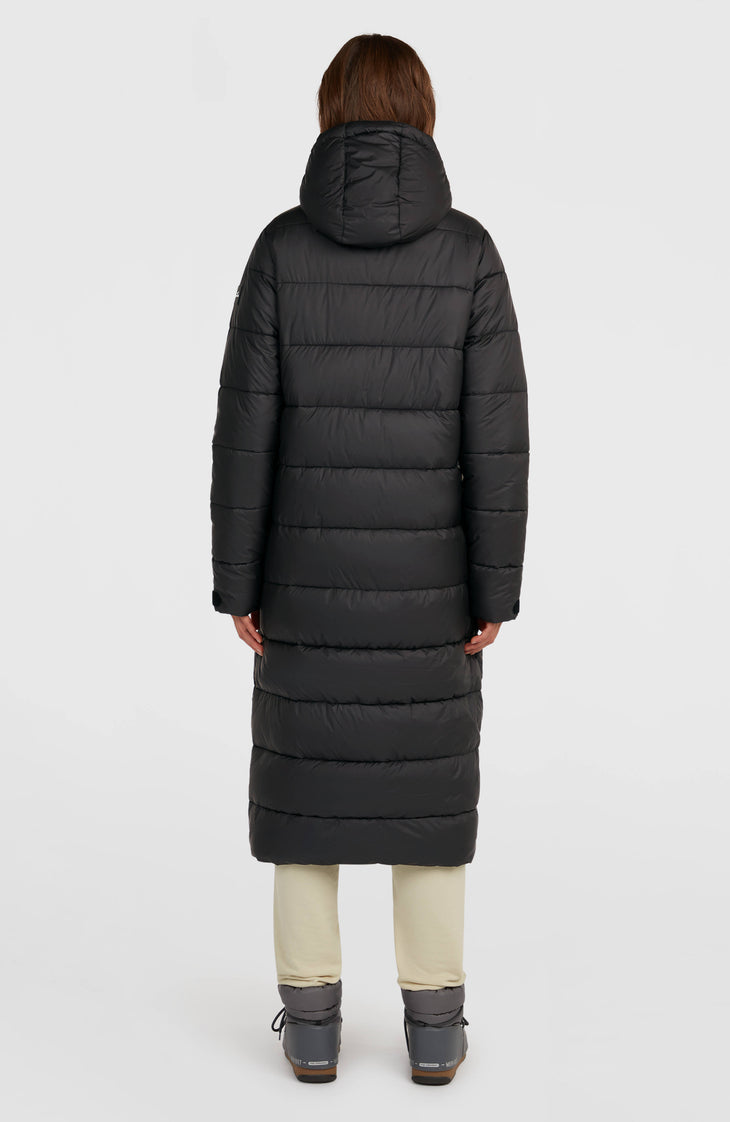 Must-Have Long Puffer Jacket | Black Out