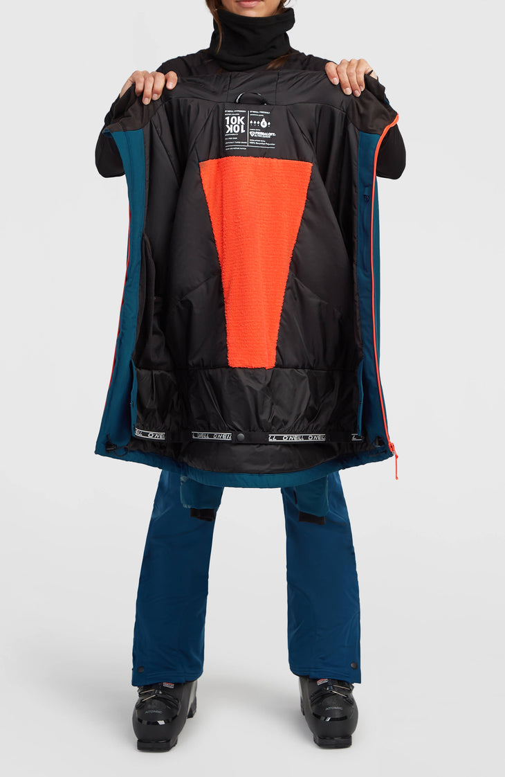 FWC'Cruz Duo Snow Jacket | Blue Swirl Zebra
