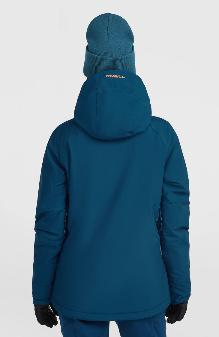 FWC'Cruz Duo Snow Jacket | Blue Swirl Zebra