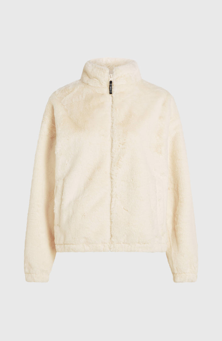 O'Neill Must-Have Full-Zip Faux-Fur Jacket | Linen White