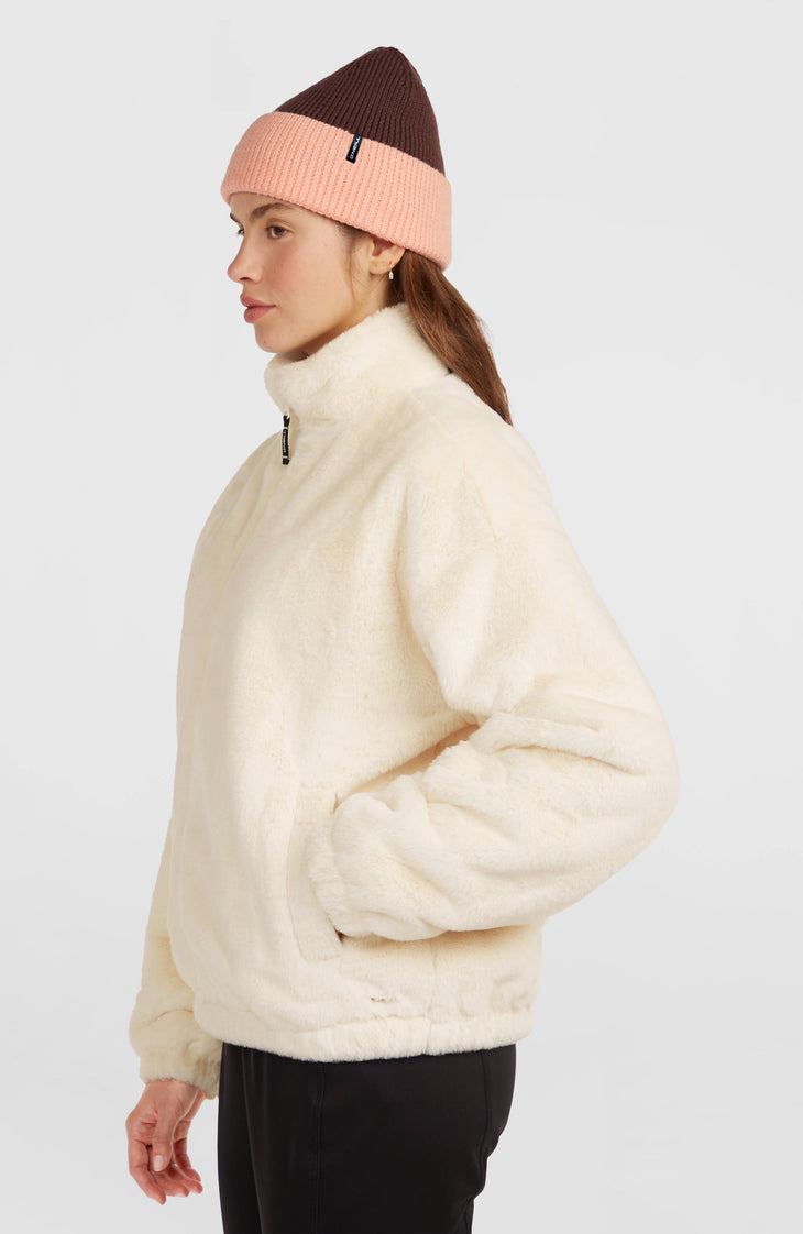 O'Neill Must-Have Full-Zip Faux-Fur Jacket | Linen White
