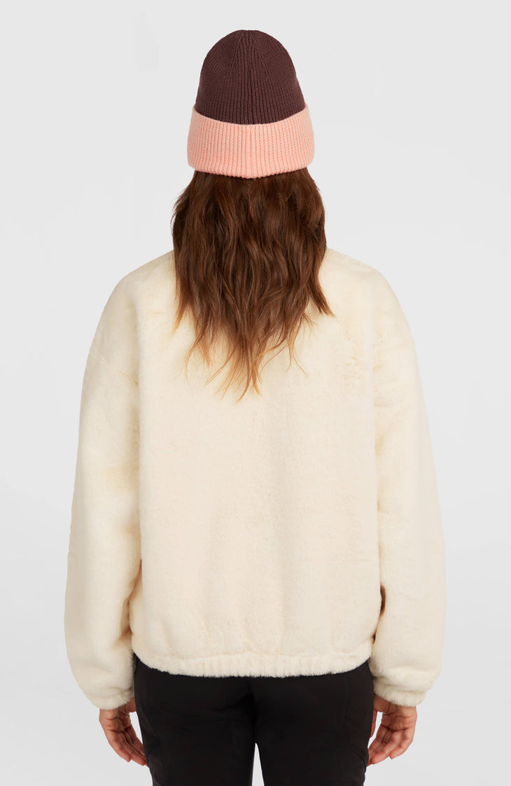 O'Neill Must-Have Full-Zip Faux-Fur Jacket | Linen White