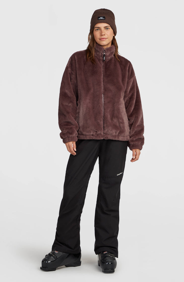 O'Neill Must-Have Full-Zip Faux-Fur Jacket | Purple Gray