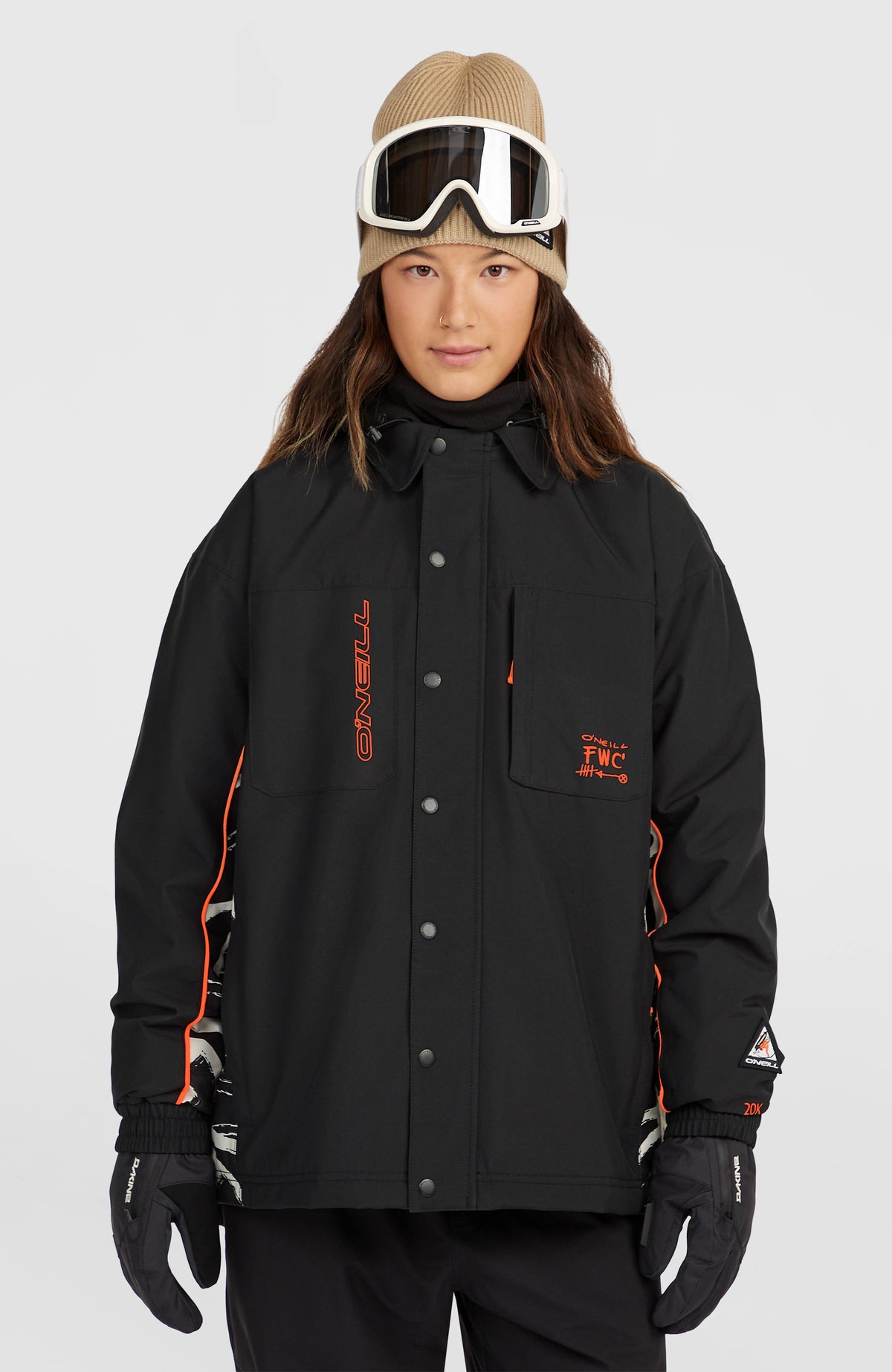 FWC'Play Shacket Snow Jacket | Black Out