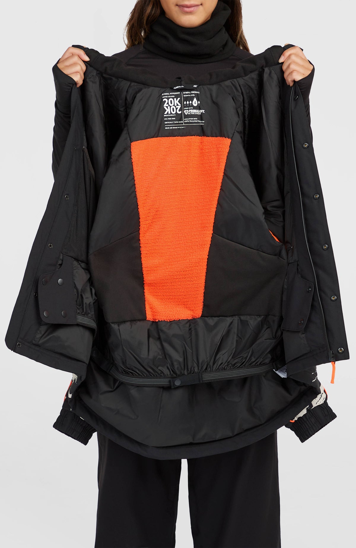 FWC'Play Shacket Snow Jacket | Black Out