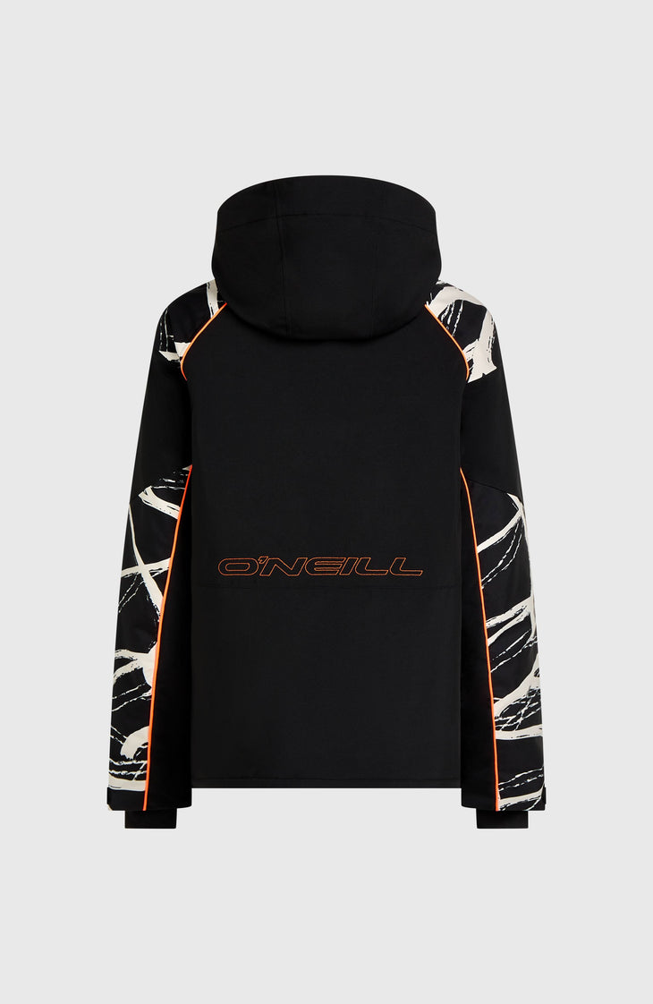 FWC'Cruz Break Point Snow Jacket | White Snowtracks