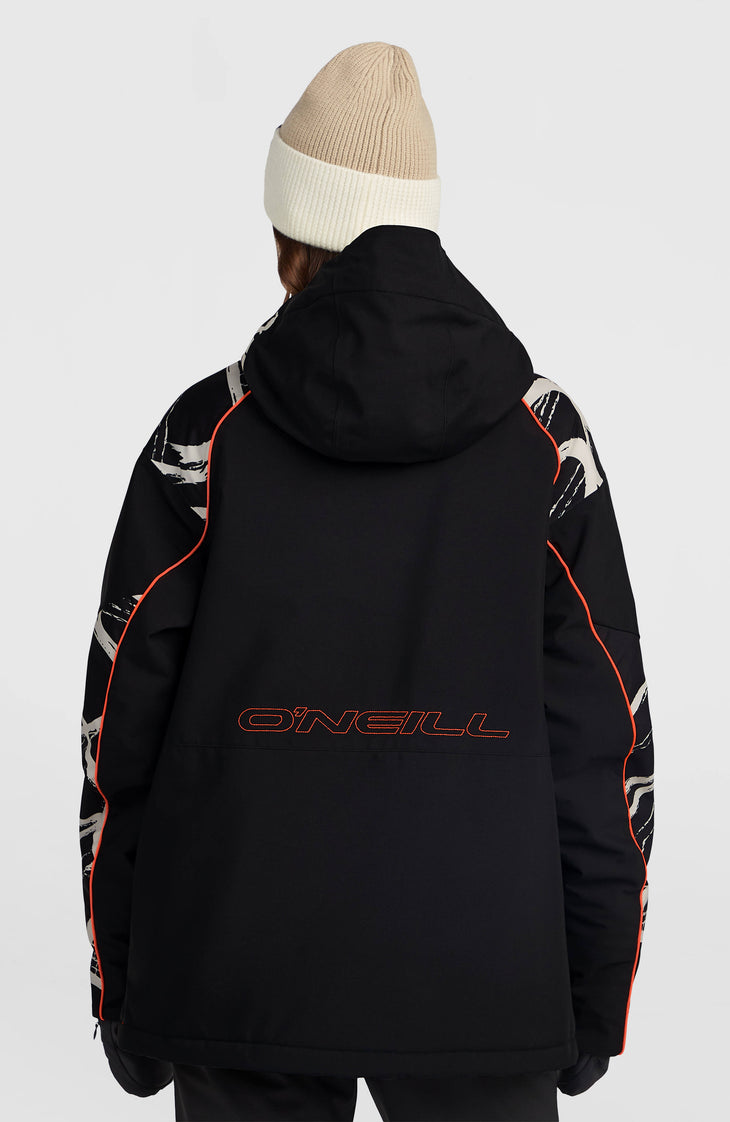 FWC'Cruz Break Point Snow Jacket | White Snowtracks