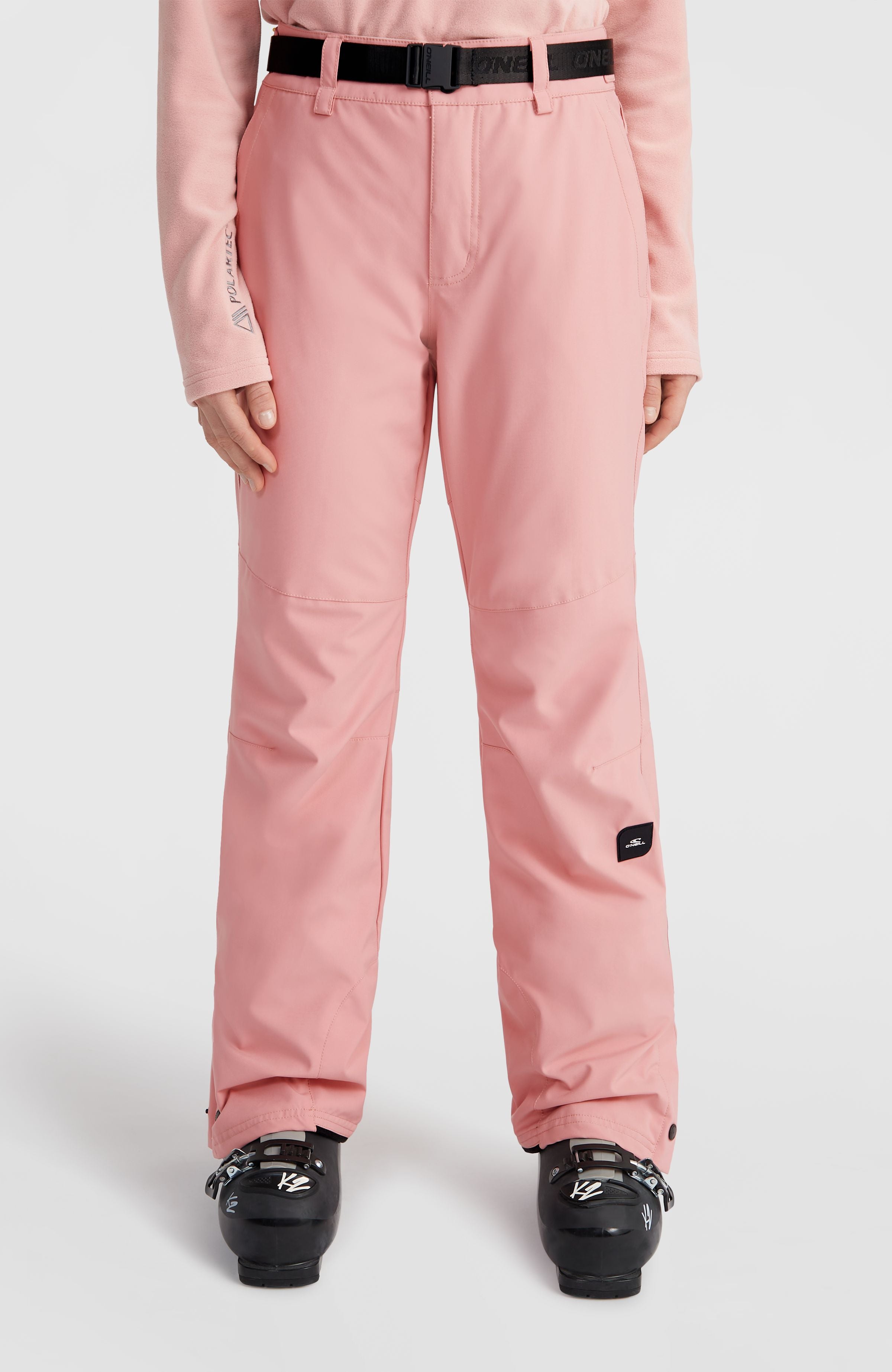 Slim Fit Slim Women's Snow Pants Star Slim Snow Pants Genuine Pink