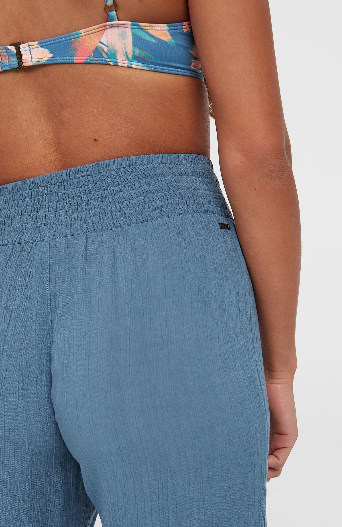 Johnny Smocked Waist Pants | Copen Blue