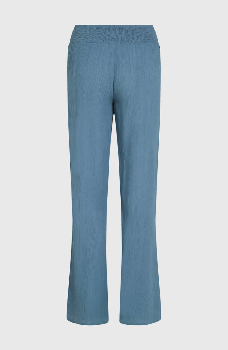 Johnny Smocked Waist Pants | Copen Blue