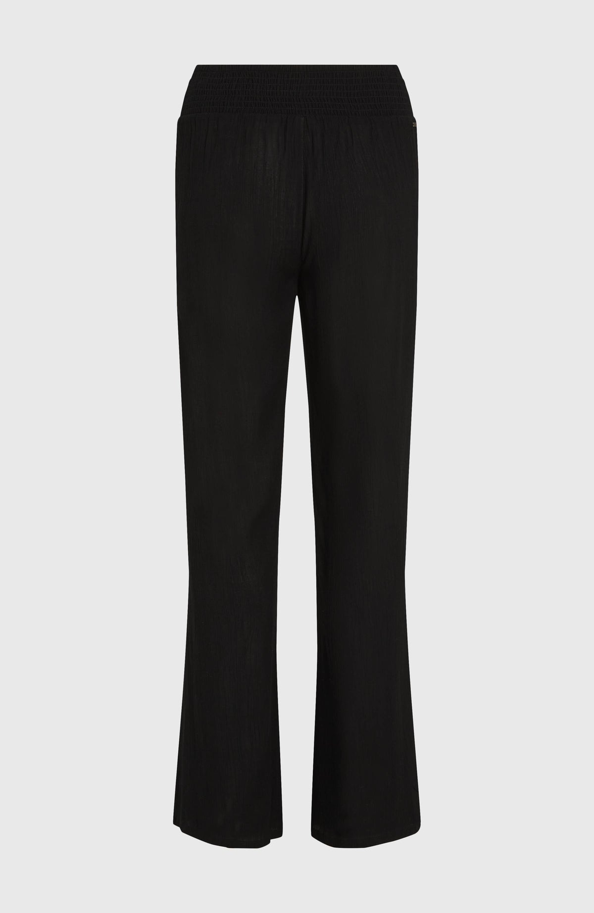 Johnny Smocked Waist Pants | Black Out