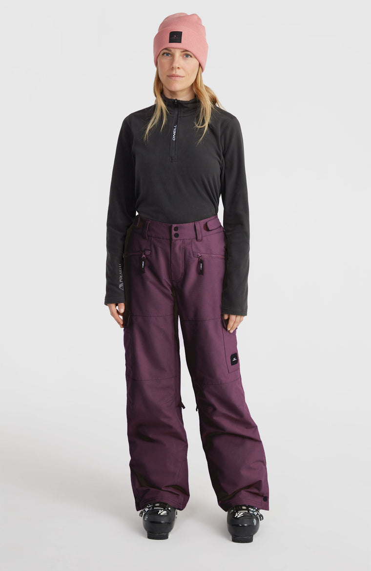 Utility Pro Loose Snow Pants | Aubergine Utility Pro Loose Snow Pants | Aubergine