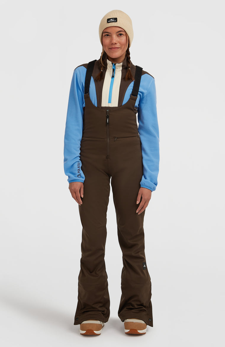 FWC'Cruz Softshell Suspender Snow Pants | Coffee Bean FWC'Cruz Softshell Suspender Snow Pants | Coffee Bean