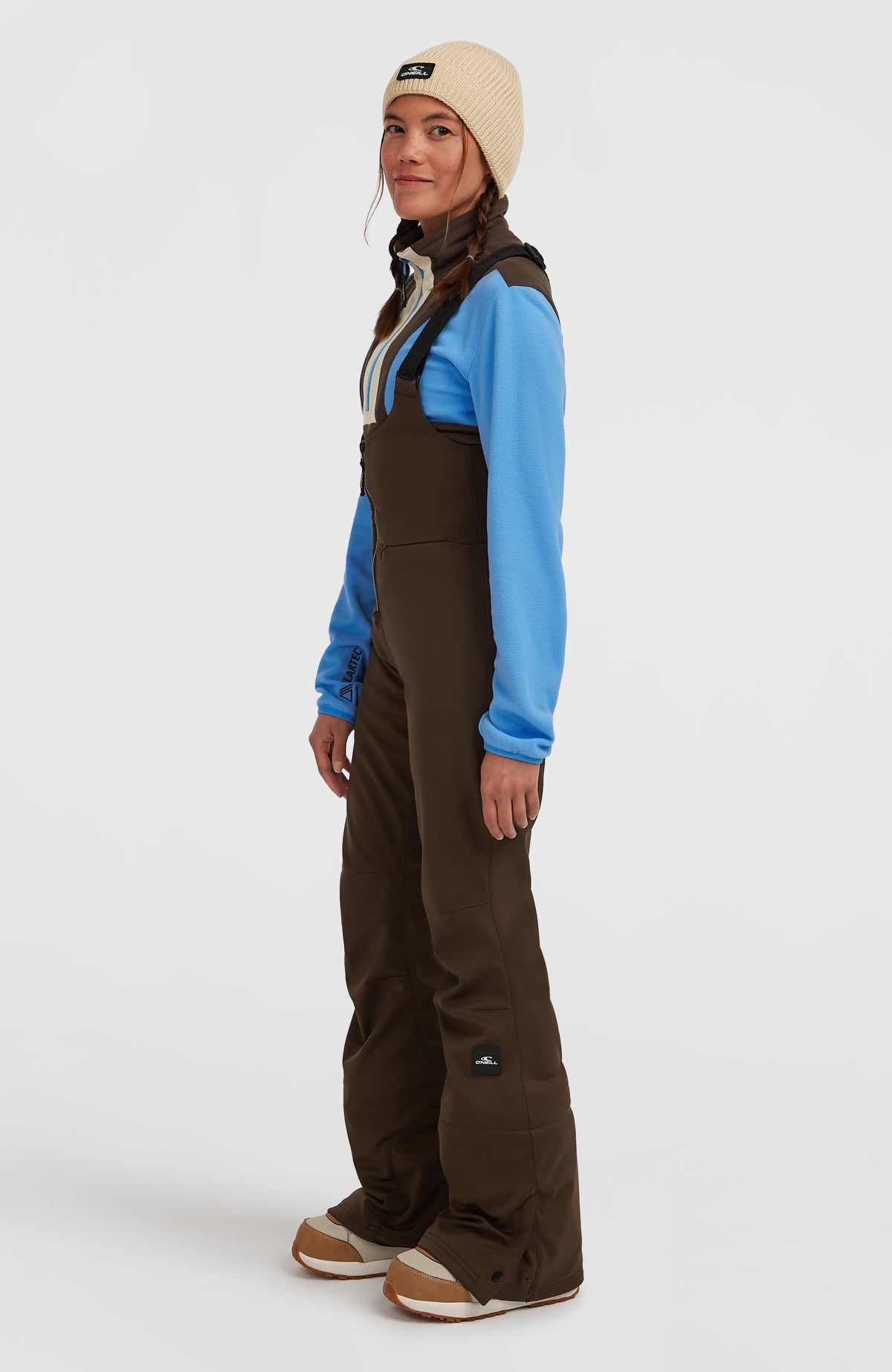 FWC'Cruz Softshell Suspender Snow Pants | Coffee Bean