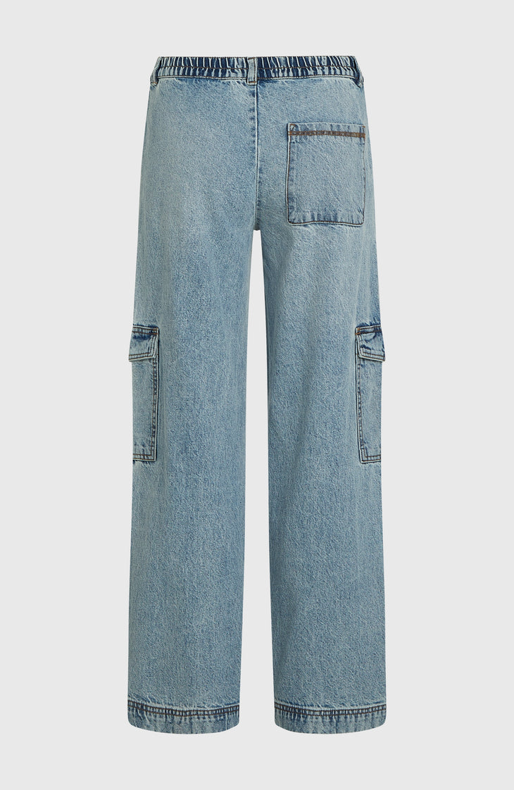 O'Riginals Denim Cargo Pants | Denim Blue