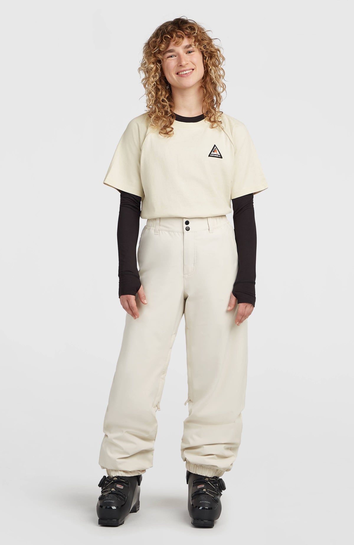 FWC Oversized Snow Pants | Linen White