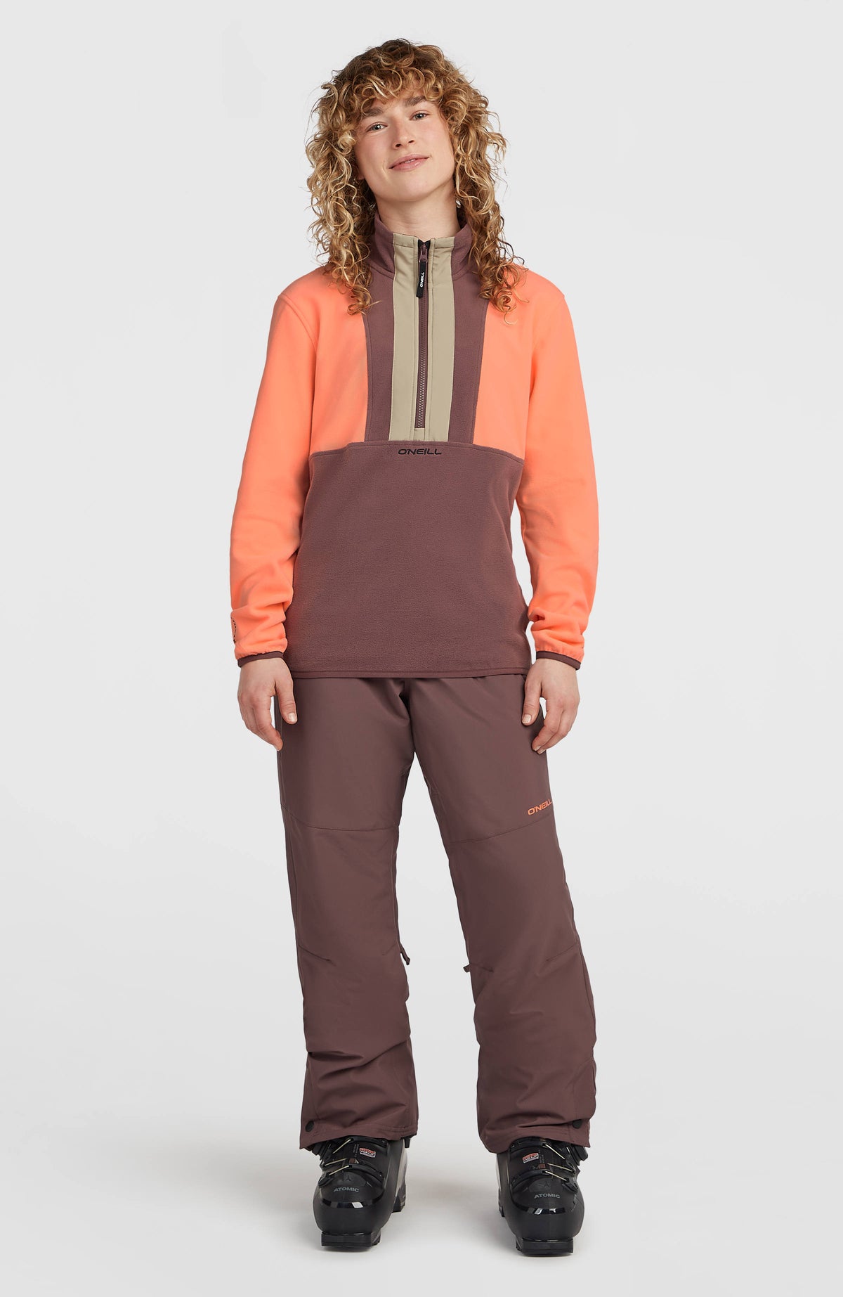 FWC'Cruz Regular Snow Pants | Purple Gray