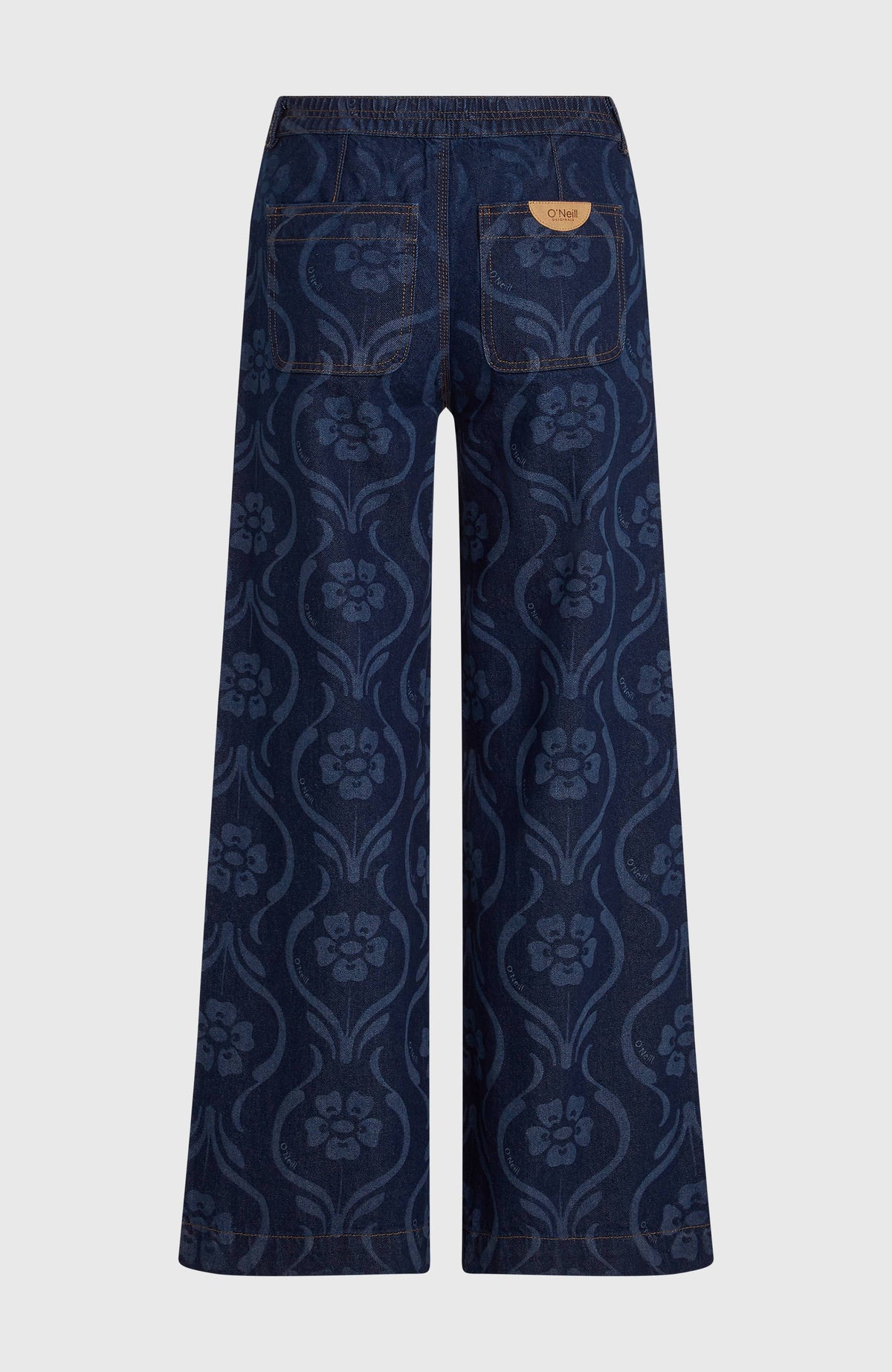 O'Riginals Denim Pants | Blue Artdeco Floral Jean
