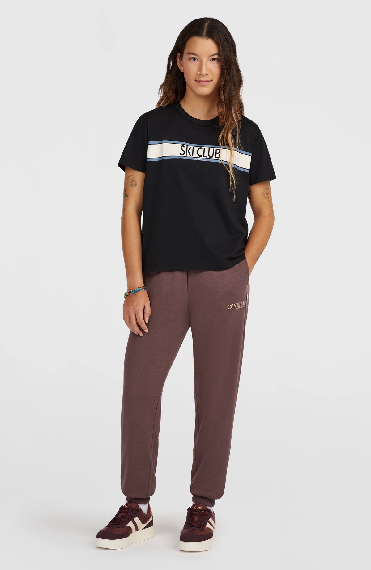 O'Neill Graphic Sweatpants | Purple Gray
