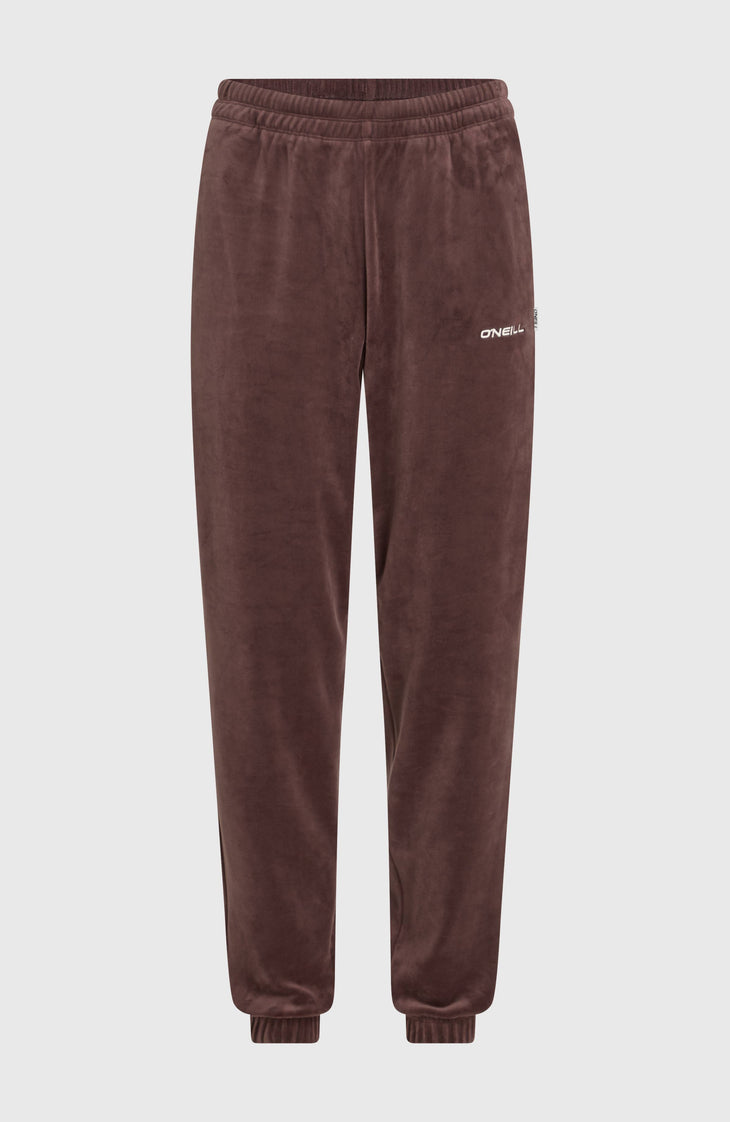 FWC'Cruz Velour Sweatpants | Purple Gray