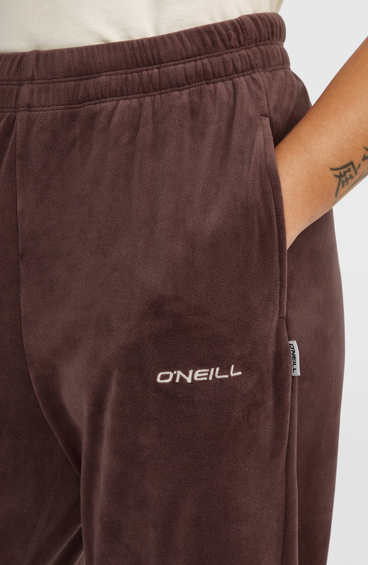 FWC'Cruz Velour Sweatpants | Purple Gray