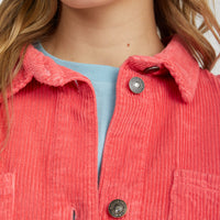Cord Over Shirt | Red Orcher