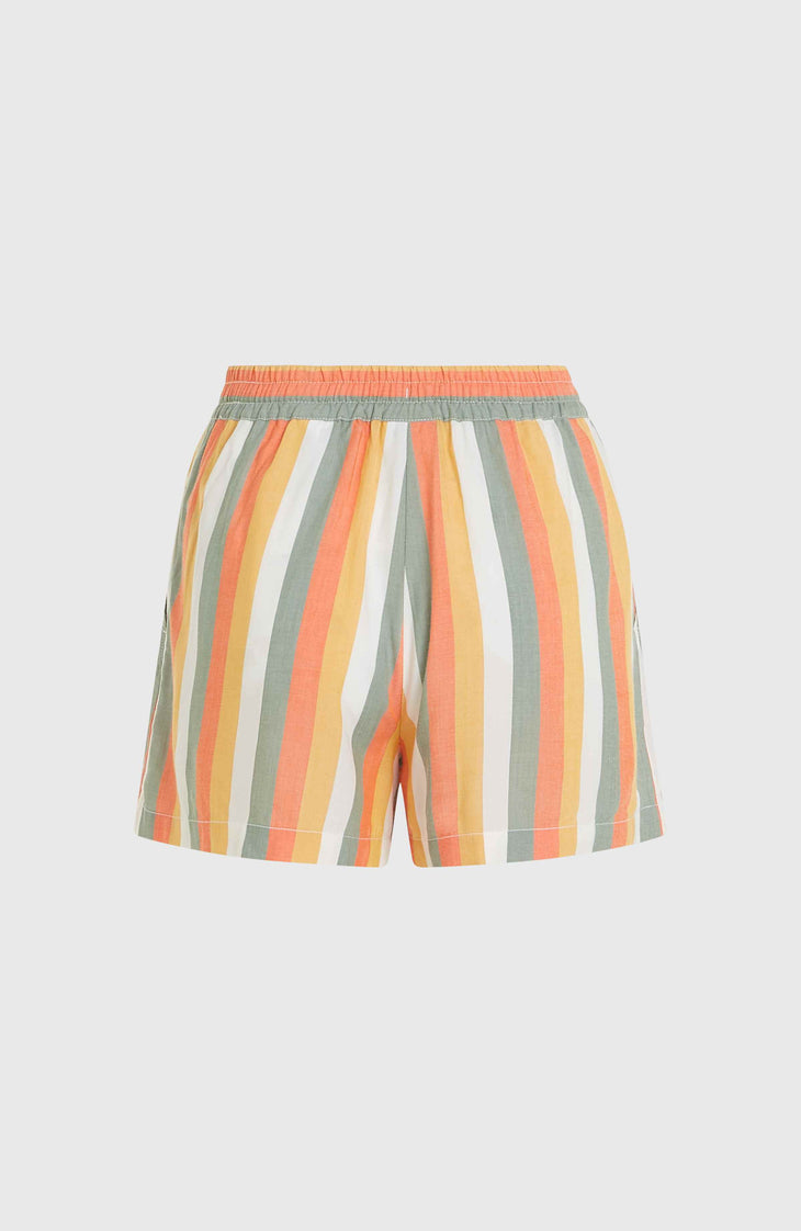 Amiri Beach Shorts | Orange Multistripe