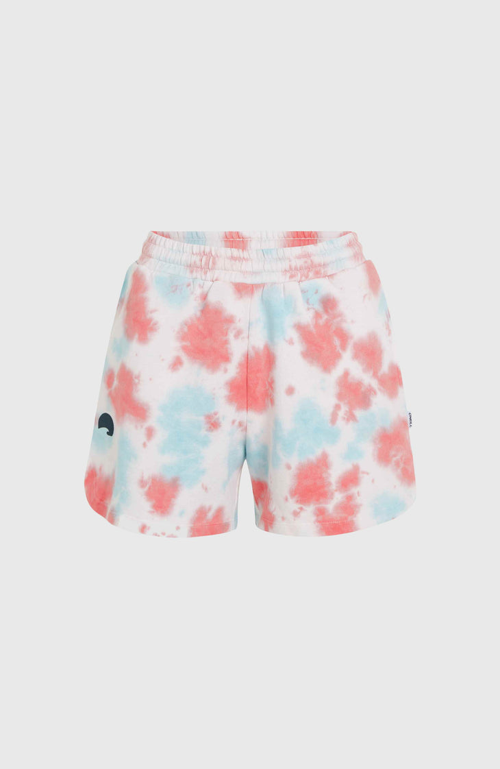 Women Of The Wave Sweat Shorts | Pink Ice Cube Tie Dye