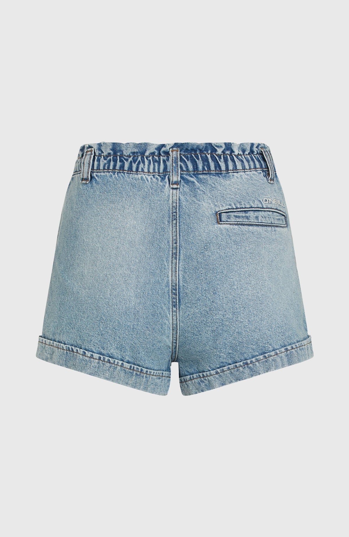 Tasia Paperbag Shorts | Denim Blue