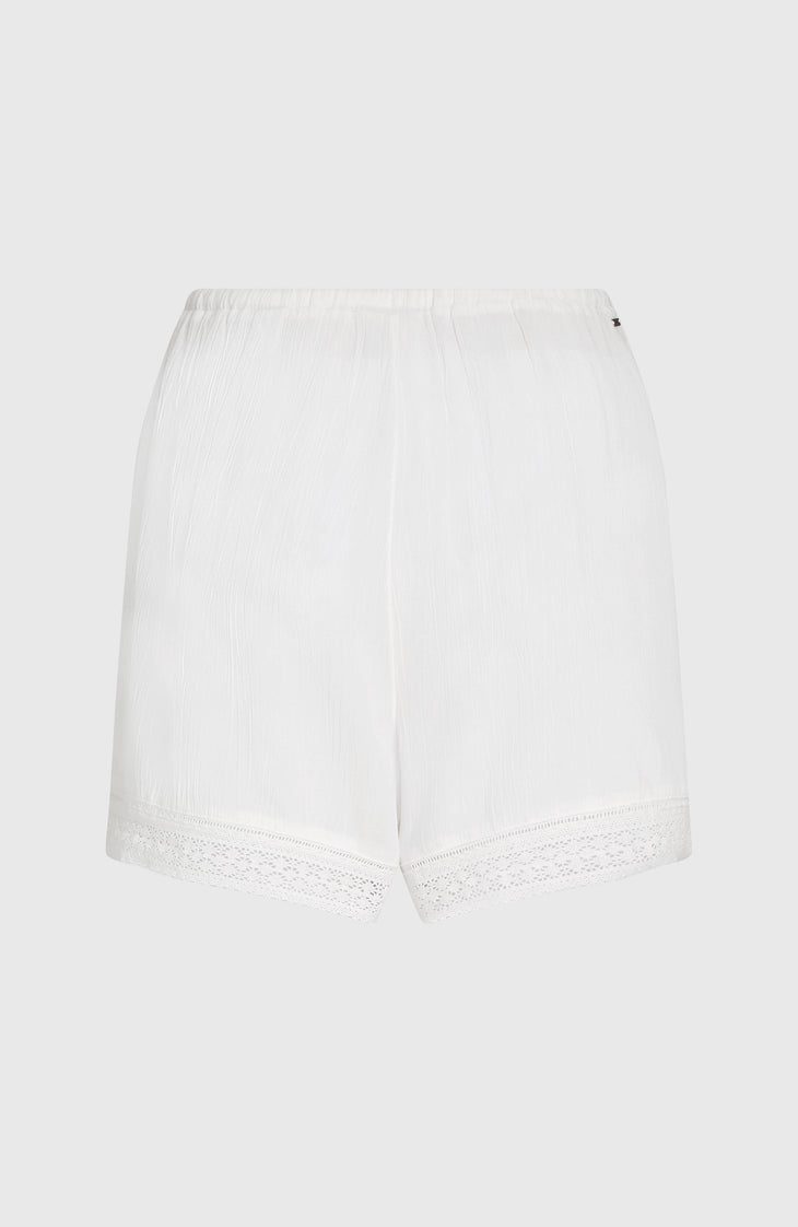 Essentials Embroidery Shorts | Snow White