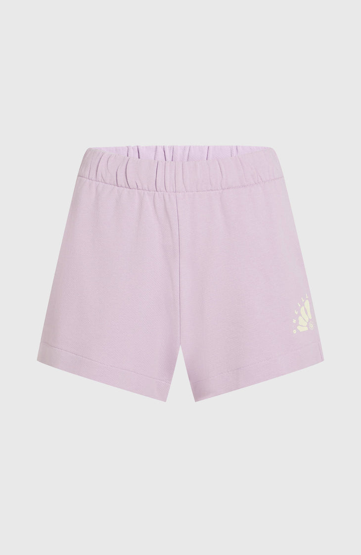 Women Of The Wave Sweatshorts | Pale Lavender