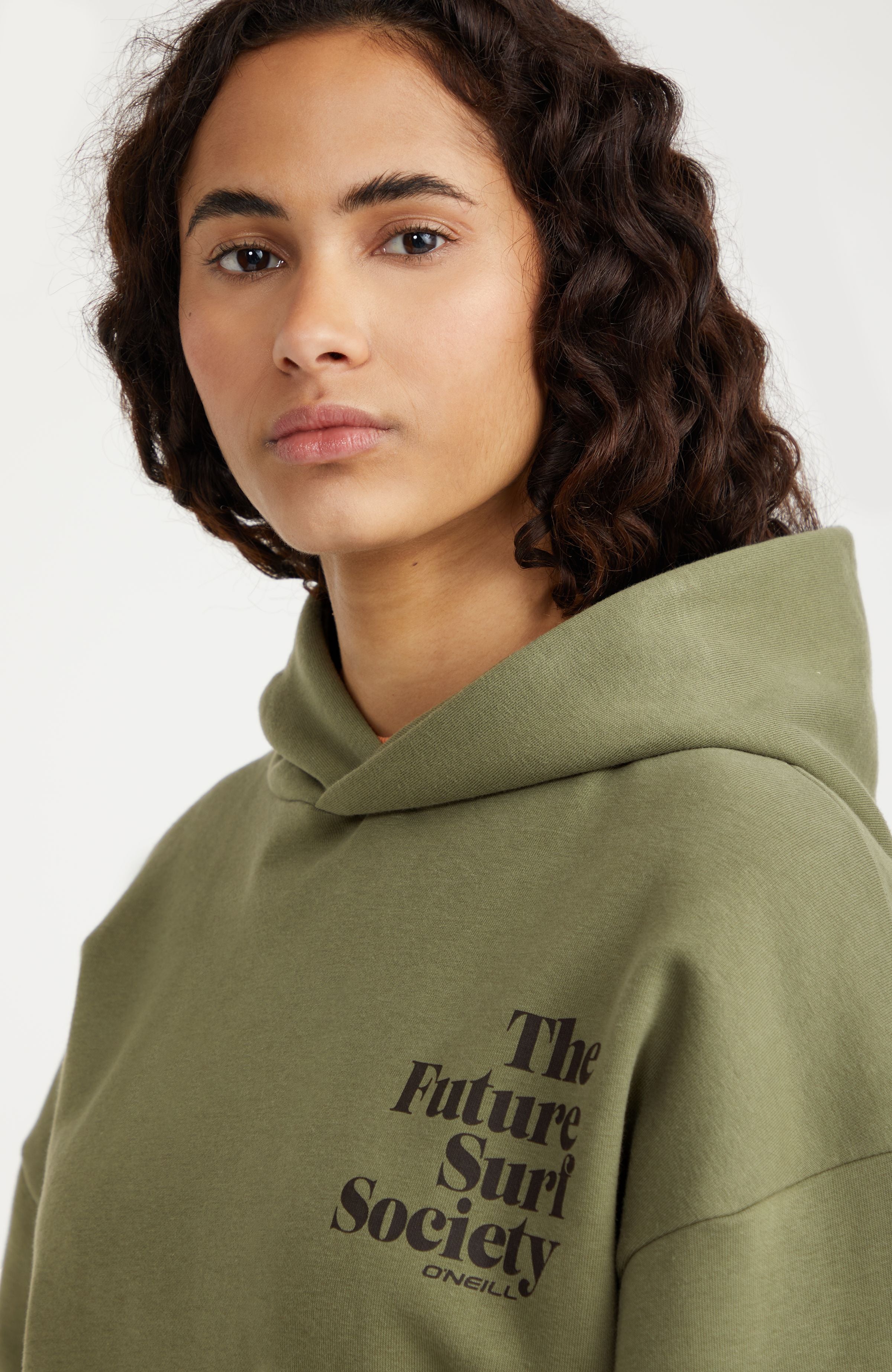 Future Surf Society Hoodie | Deep Lichen Green