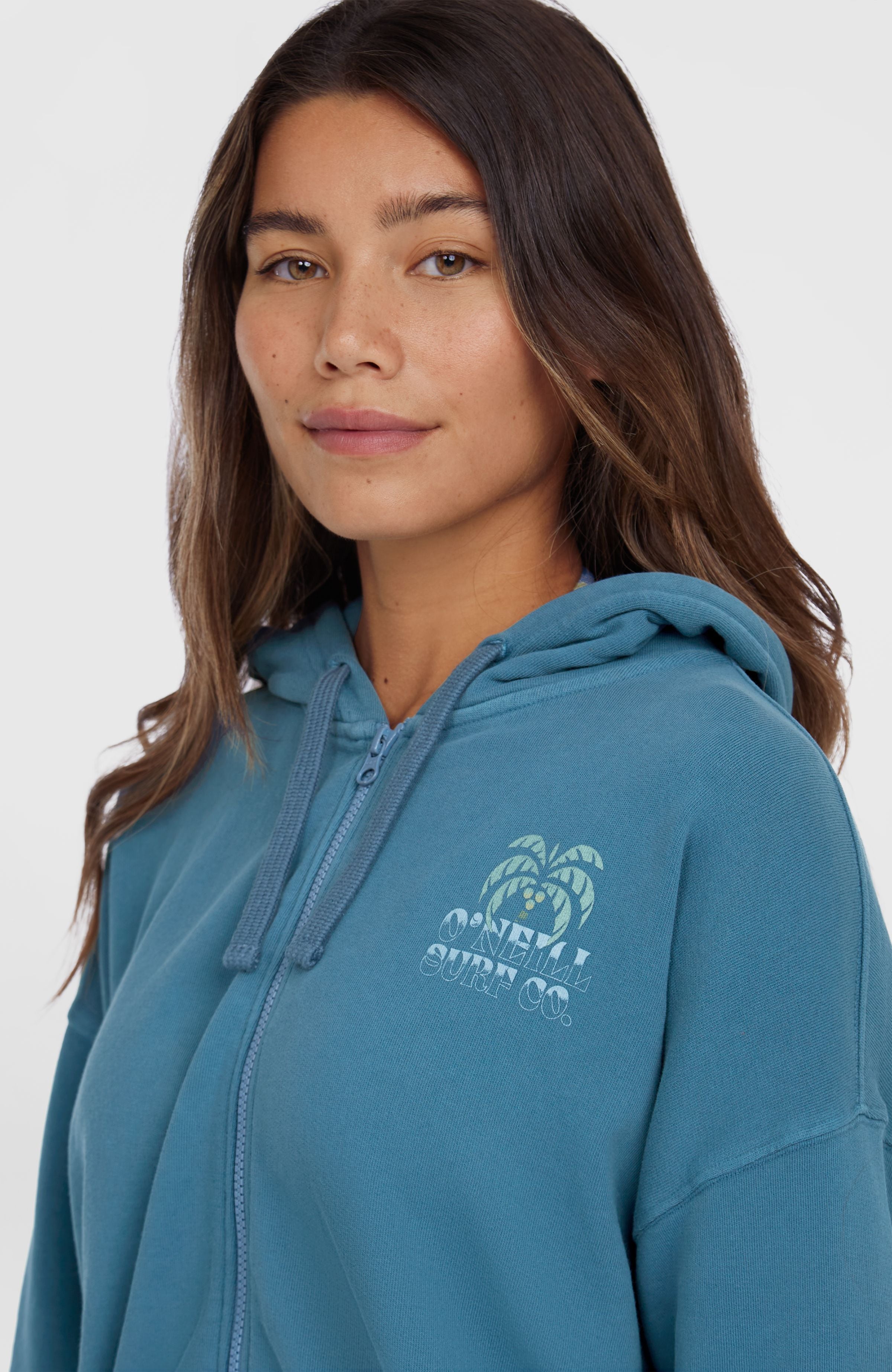 Beach Vintage Full Zip Hoodie | Copen Blue – O'Neill