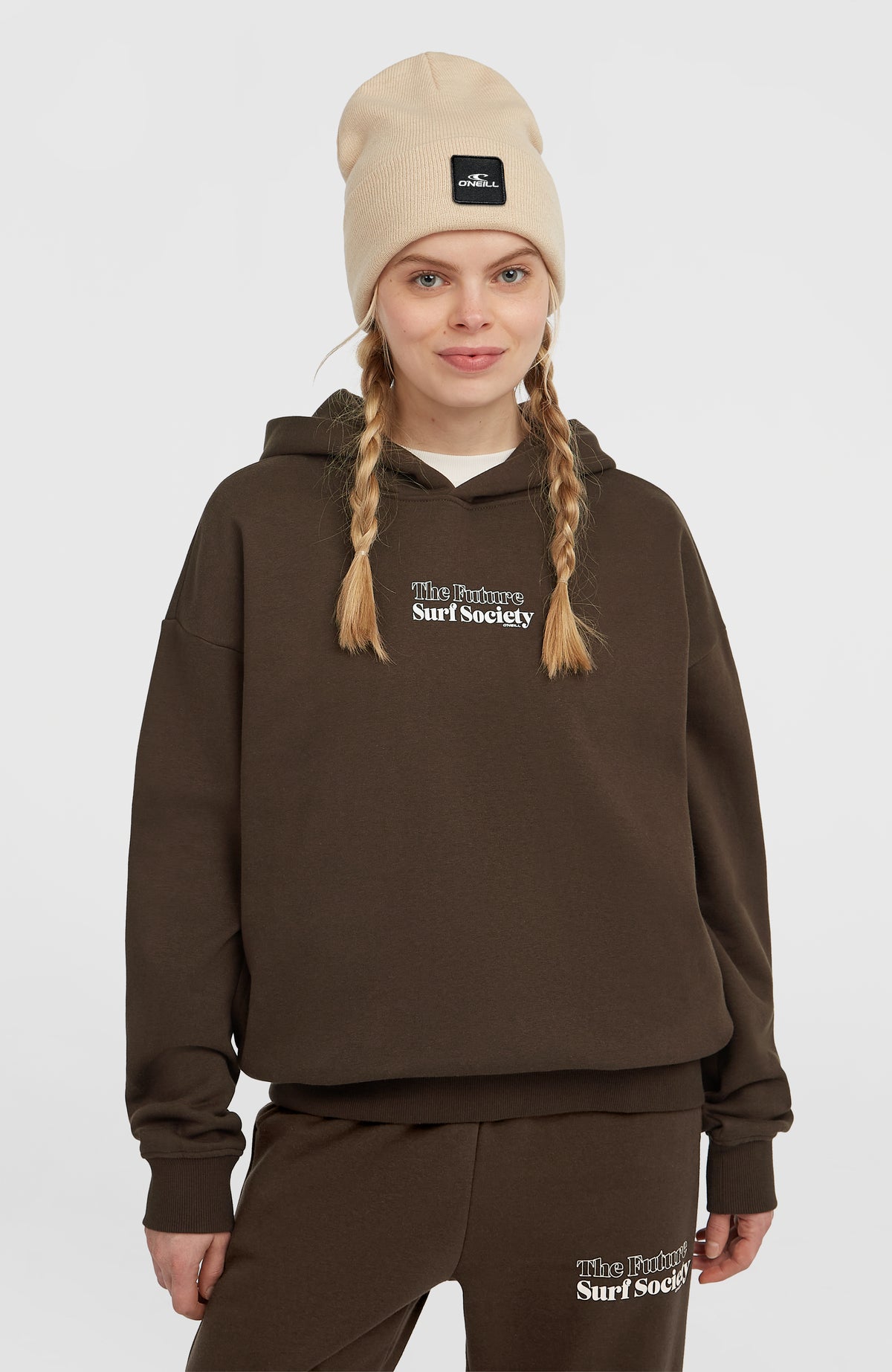 Future Surf Society Hoodie | Coffee Bean