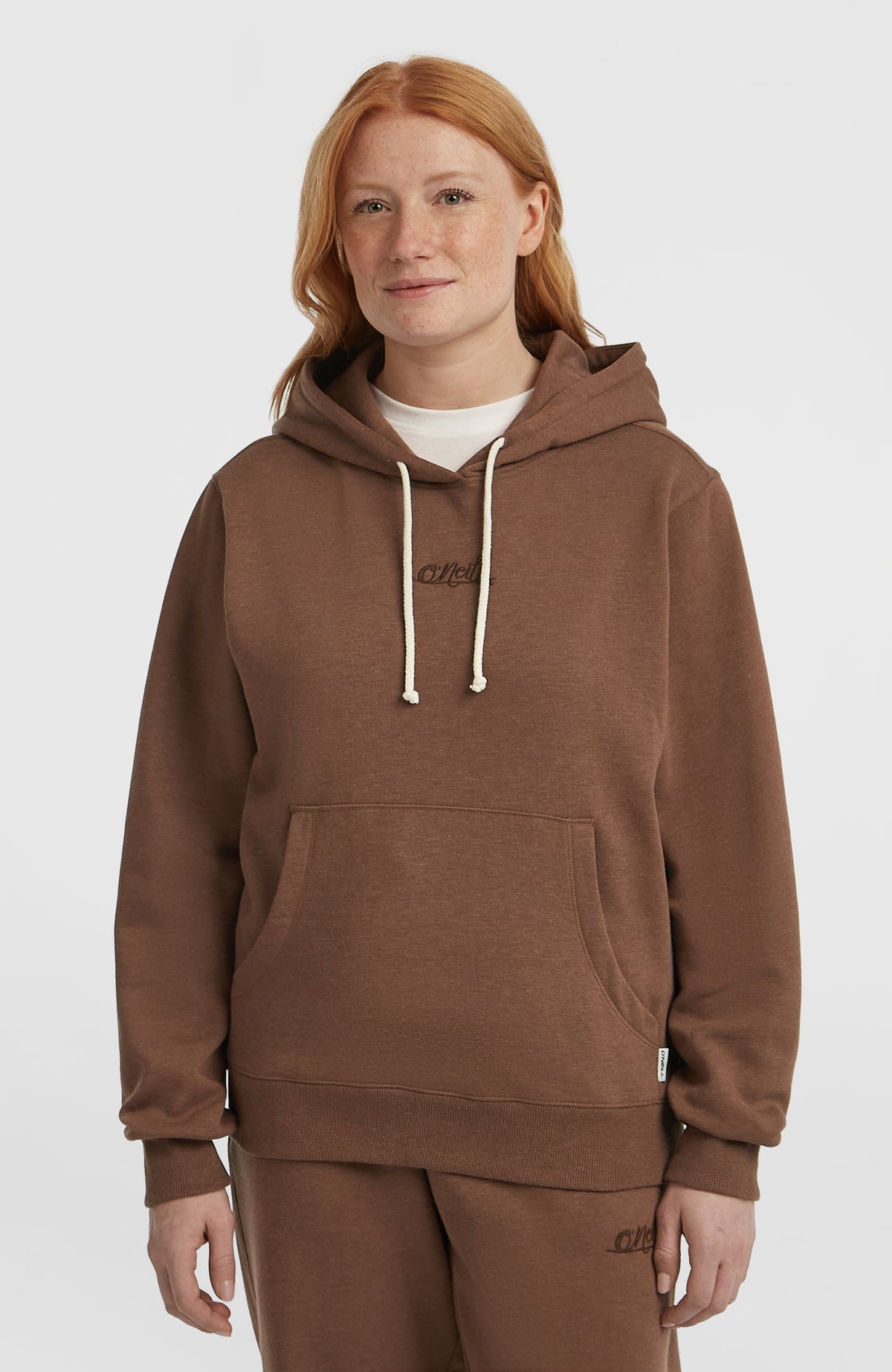 Essentials Script Hoodie | Hazel Spice