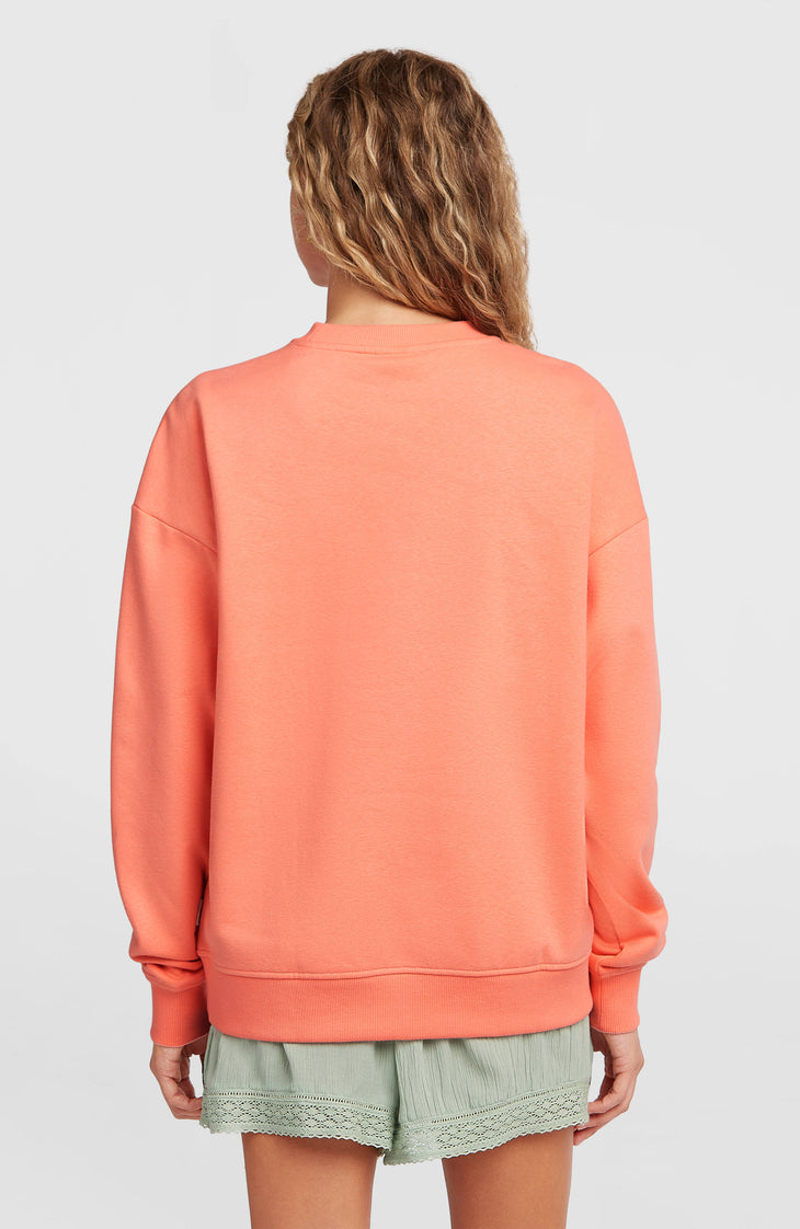 Summer Musthave Crewneck Sweatshirt | Funky Peach