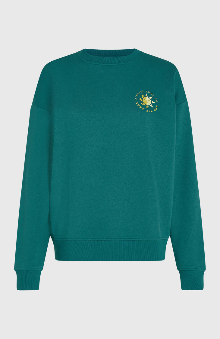 Summer Musthave Crewneck Sweatshirt | Botanical Heat