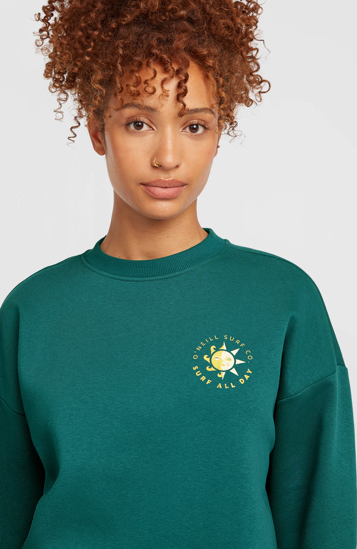 Summer Musthave Crewneck Sweatshirt | Botanical Heat