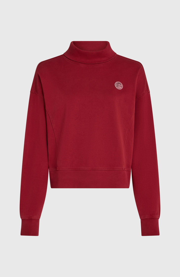 O'Riginals High-Neck Crew Sweatshirt | Tamarillo