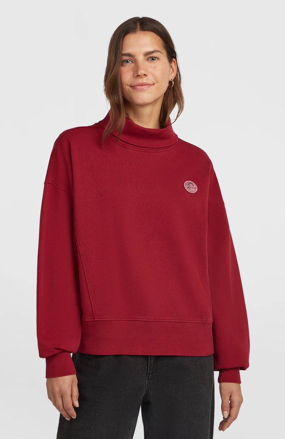 O'Riginals High-Neck Crew Sweatshirt | Tamarillo