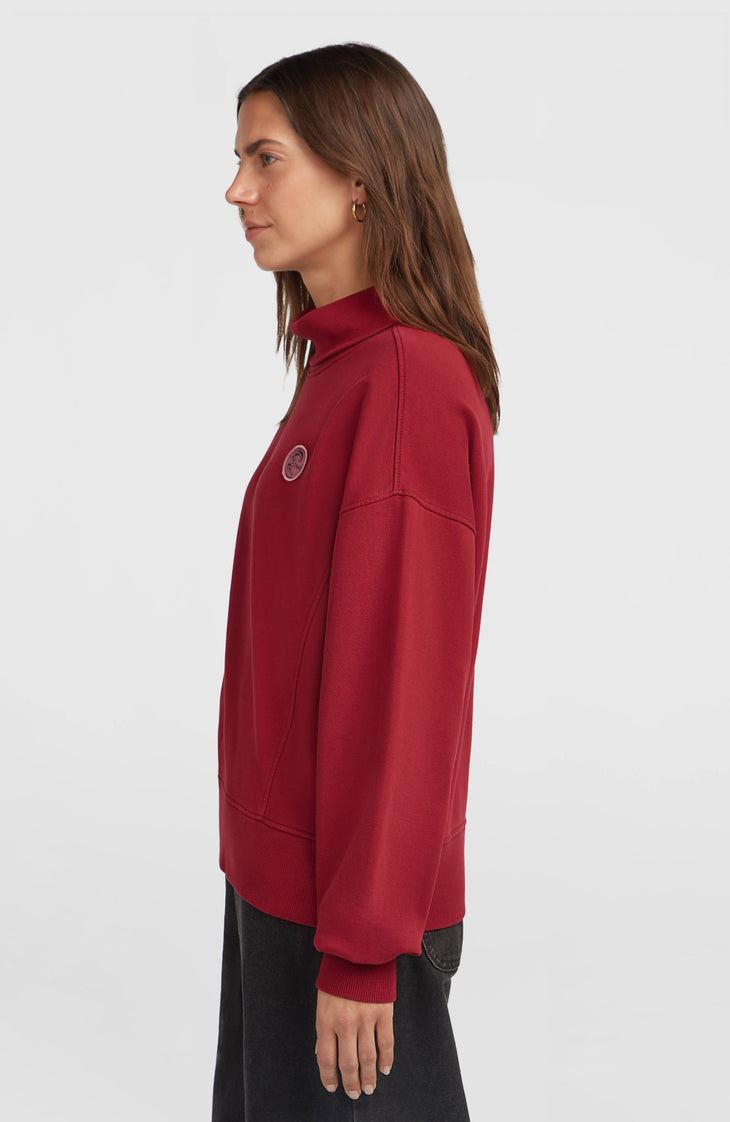O'Riginals High-Neck Crew Sweatshirt | Tamarillo