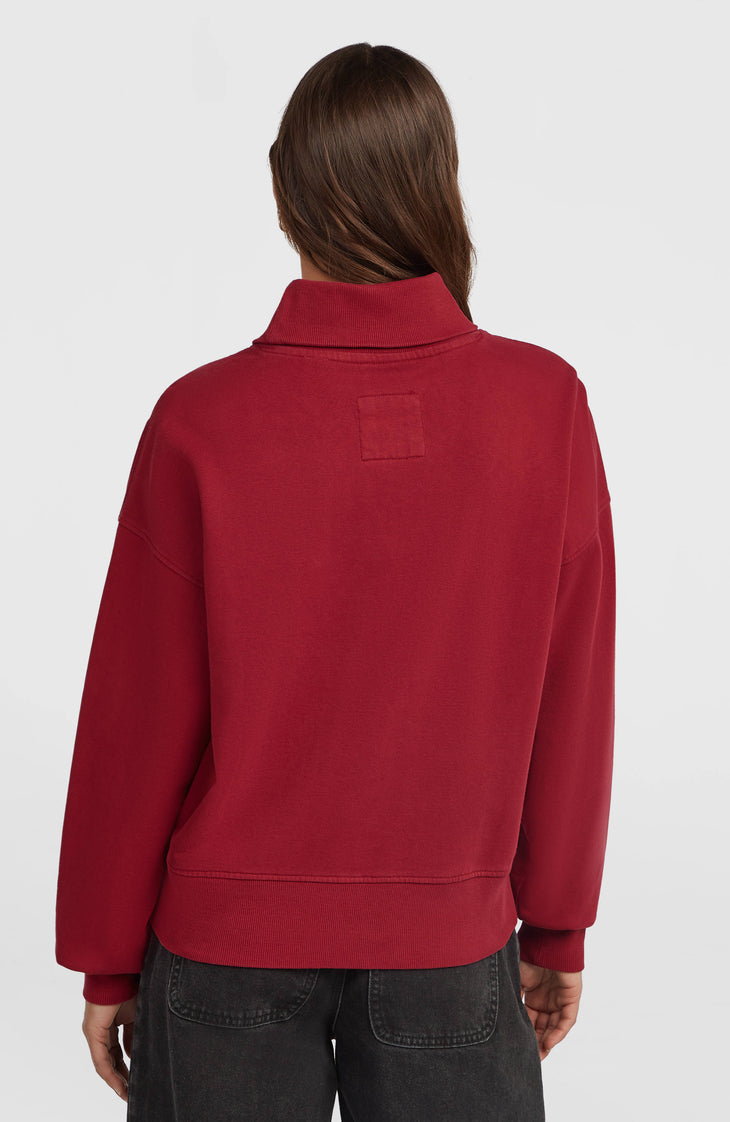 O'Riginals High-Neck Crew Sweatshirt | Tamarillo